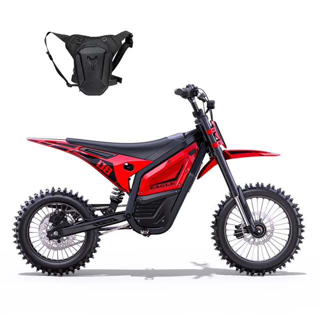 Dirt Bike 52v red 4'