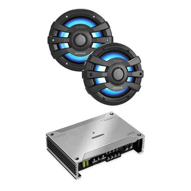 Marine Amplifier 7.7" 300 watt black