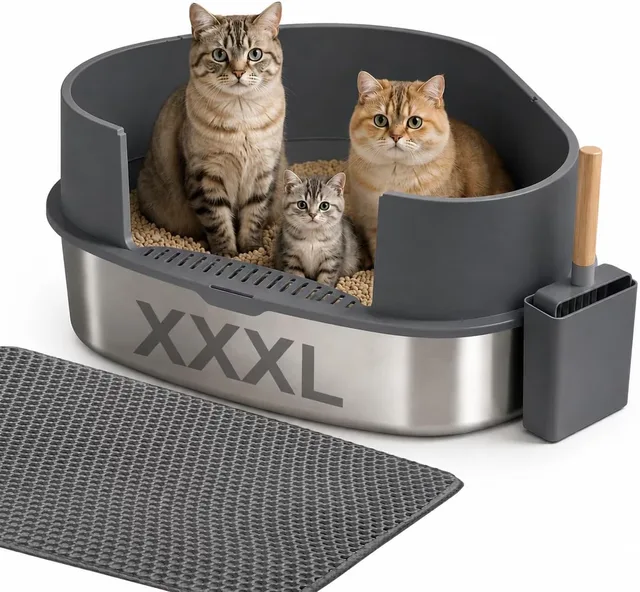 Steel Litter 26.6 inches 20.3 inches 11.8 inches