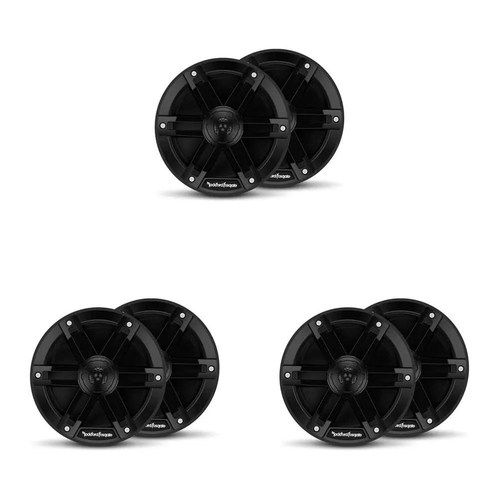 Audio Upgrade 6.5" 6 pack black