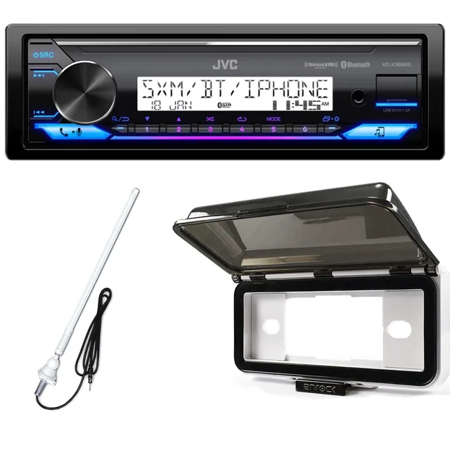 Stereo Receiver bluetooth led white