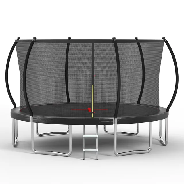 Steel Frame 16ft black heavy-duty