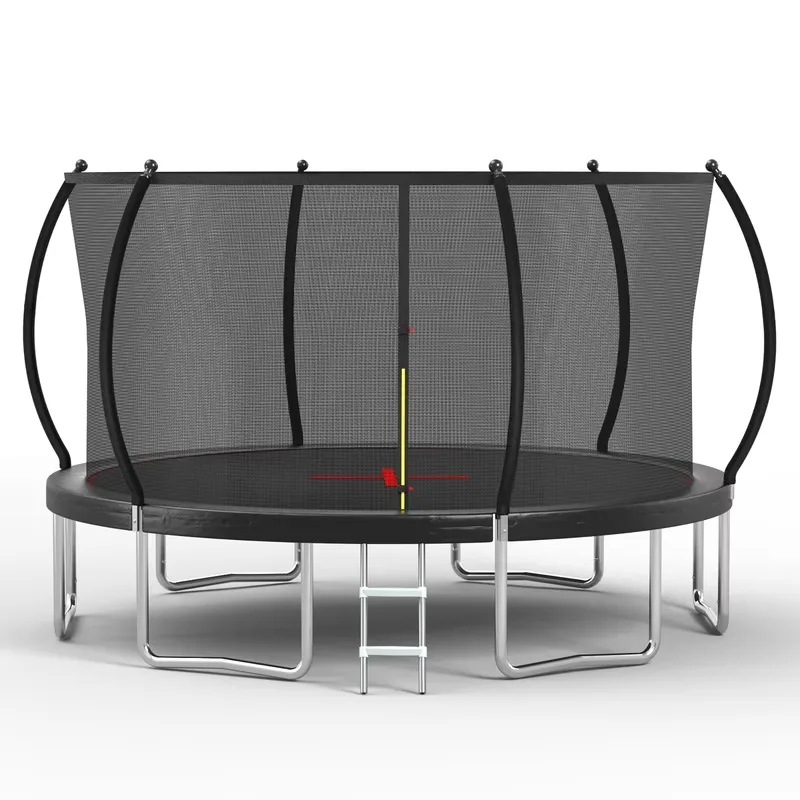 Steel Frame 16ft black heavy-duty
