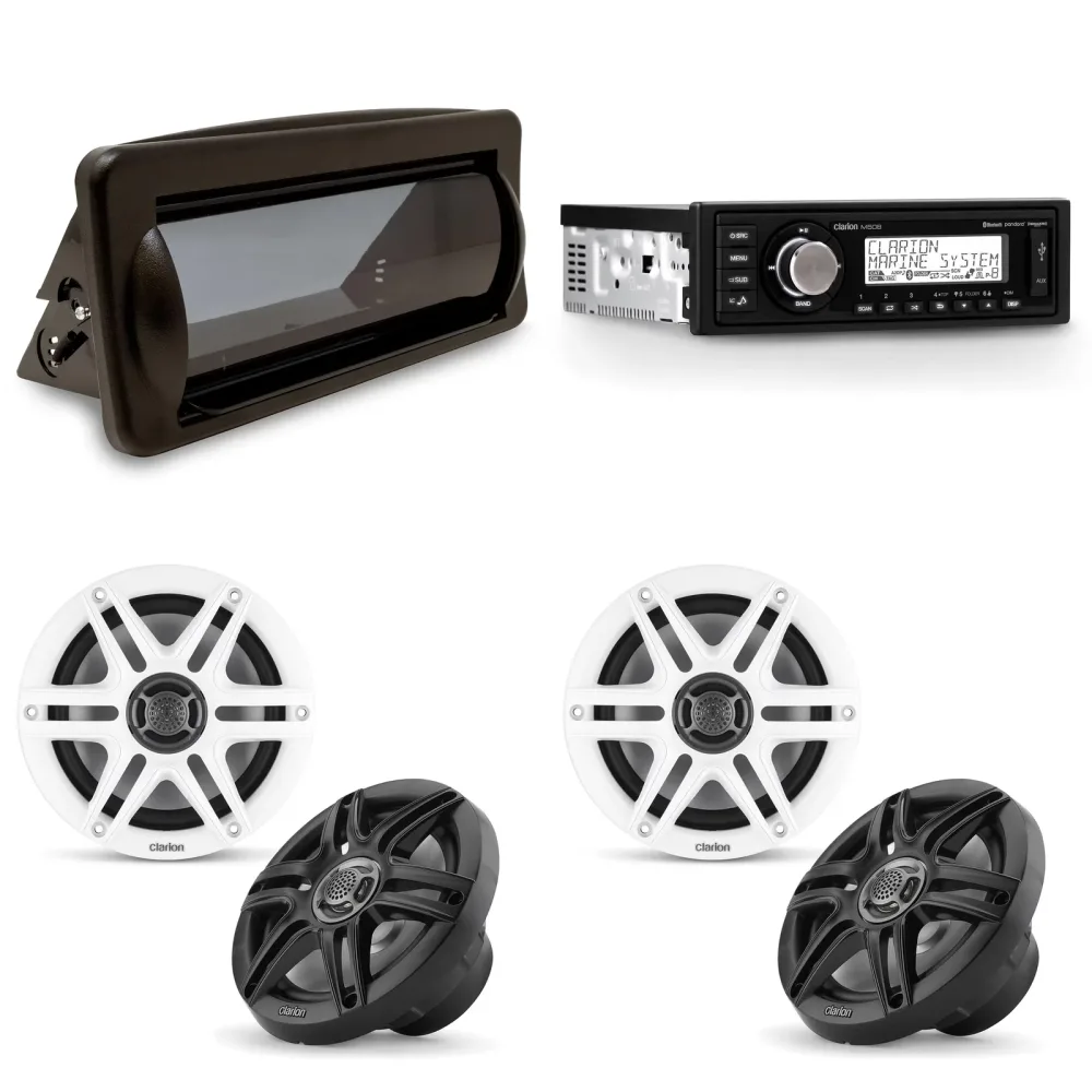 Boat Audio 2 pair 6.5" 18w