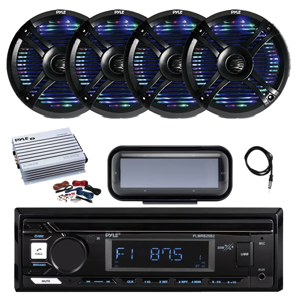 Player Stereo 6.5" 250 watt bluetooth