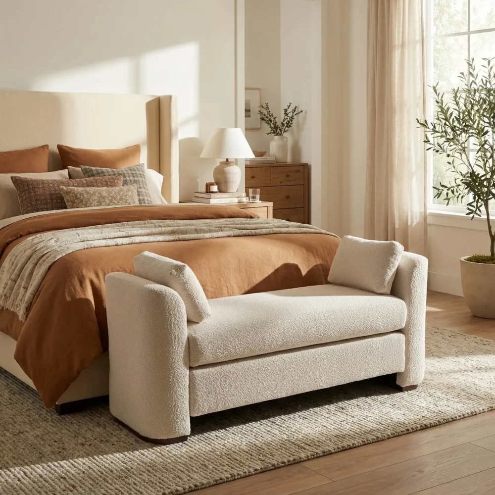 Pillow 53.2" green beige