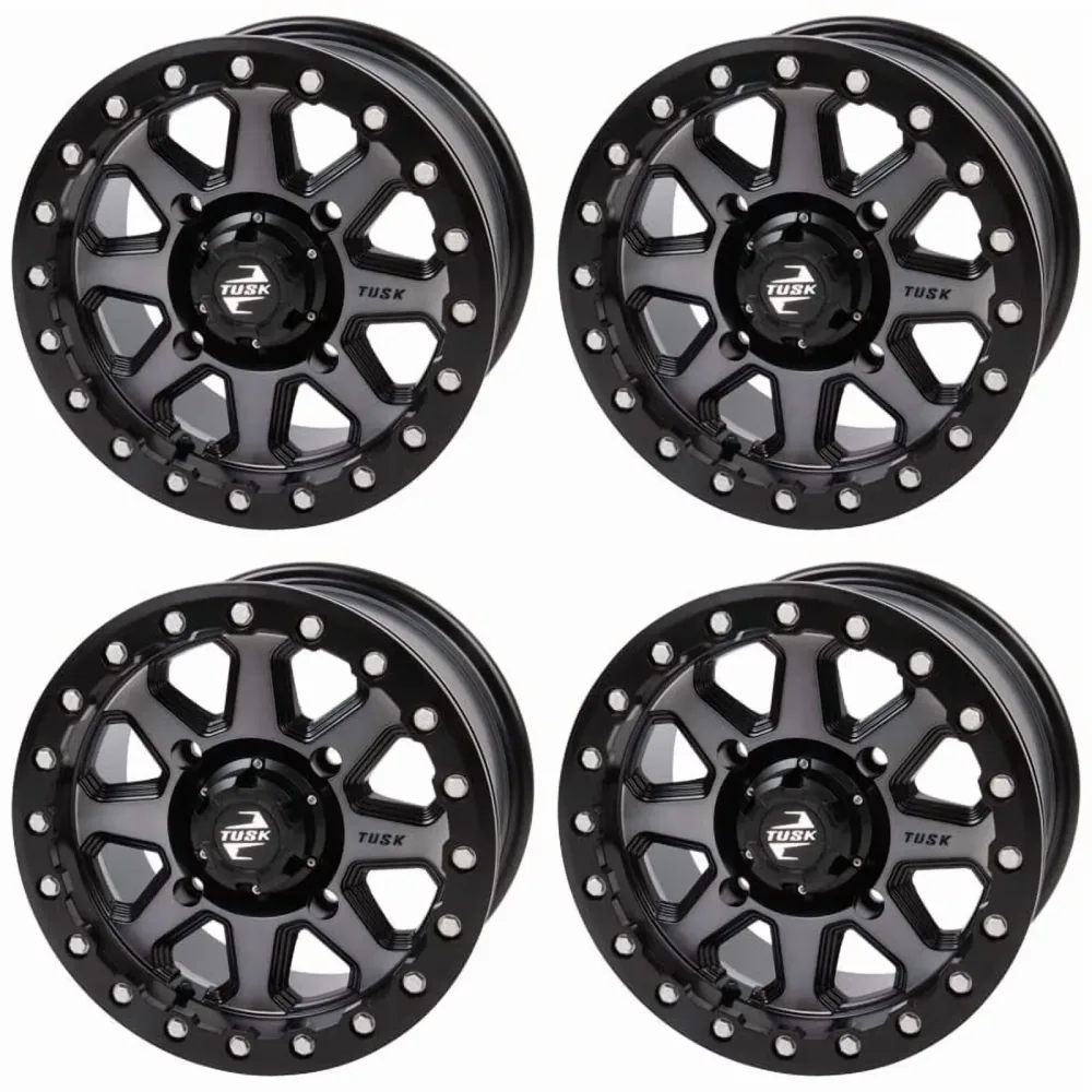 Beadlock Wheel 4 pack black 16"