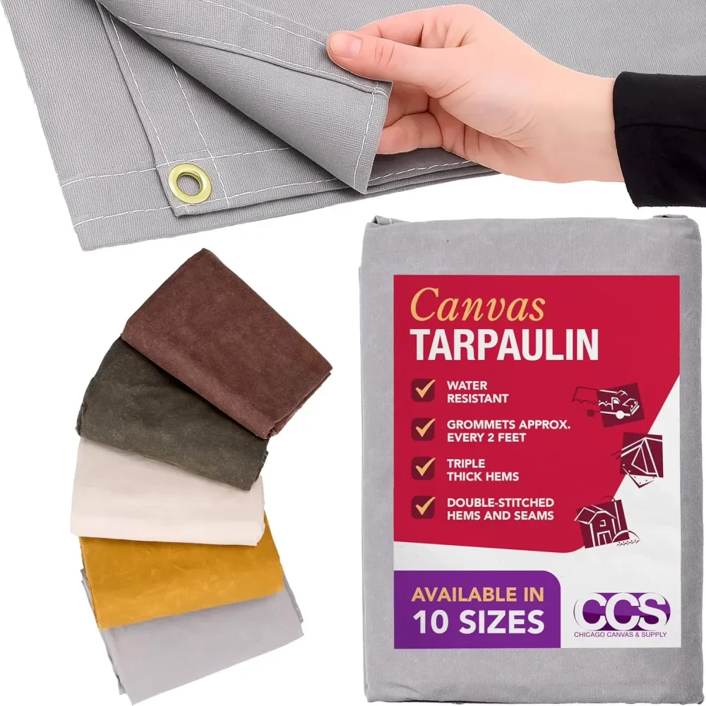 Tarp Cover waterproof grey