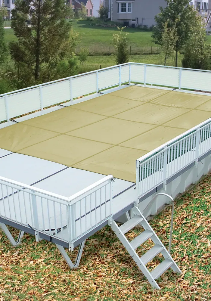 Pool 16' 32' tan