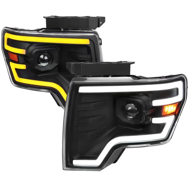 Projector Headlights led black waterproof