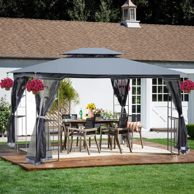 Gazebo Canopy gray
