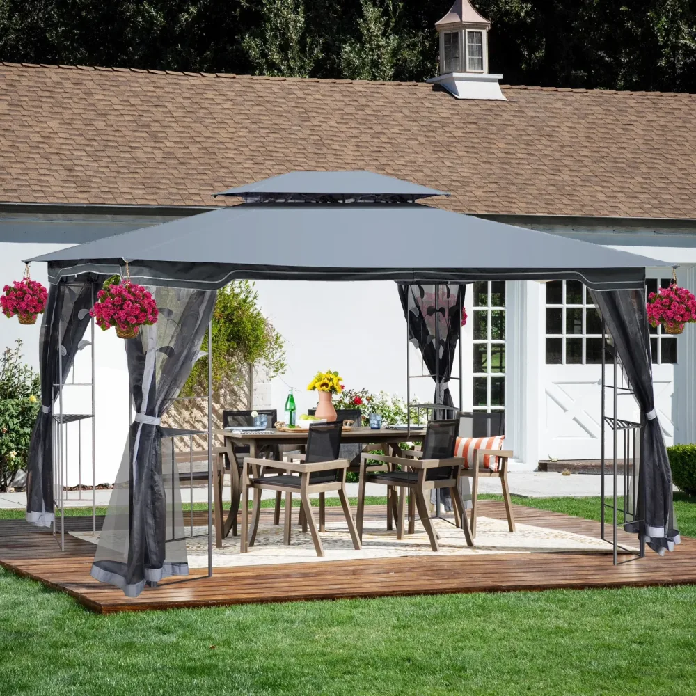 Gazebo Canopy gray