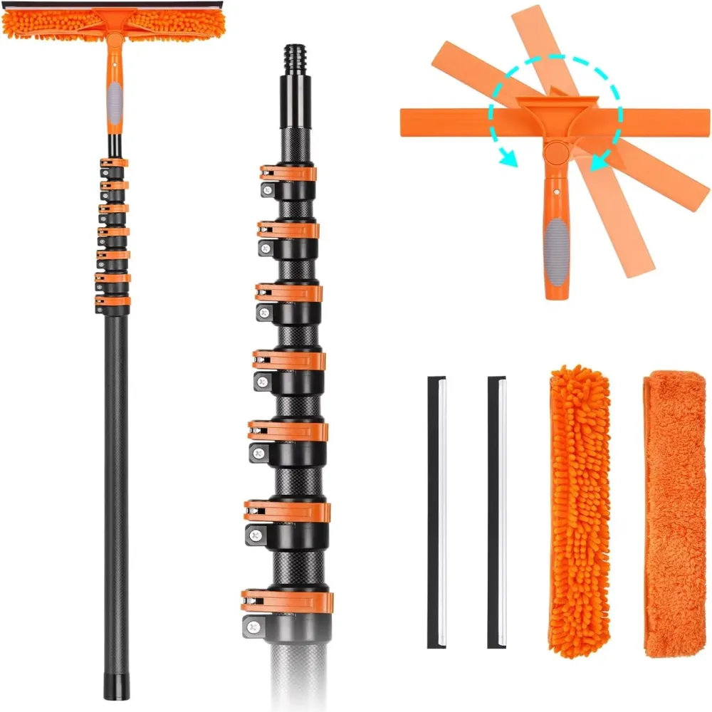 Cleaning 30ft black adjustable