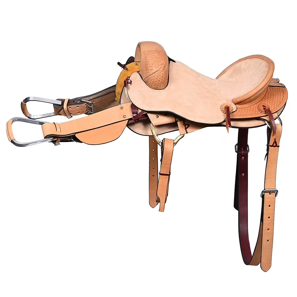 Leather Saddle 16" 15" tan