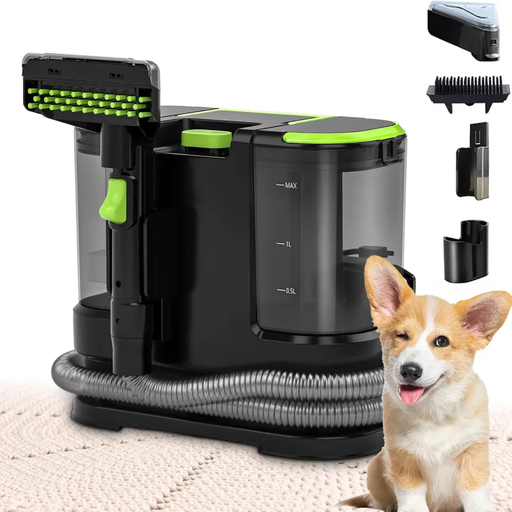 Upholstery Cleaner 800w portable green