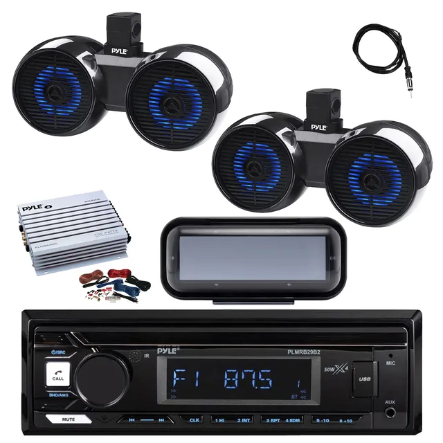 Player Stereo 6.5" 200 watt bluetooth