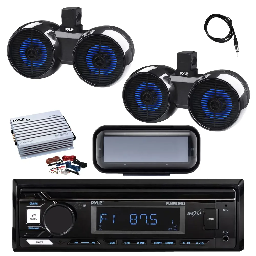 Player Stereo 6.5" 200 watt bluetooth