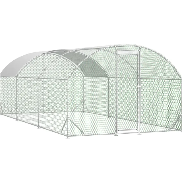 Chicken Coop waterproof silver 19.68 w