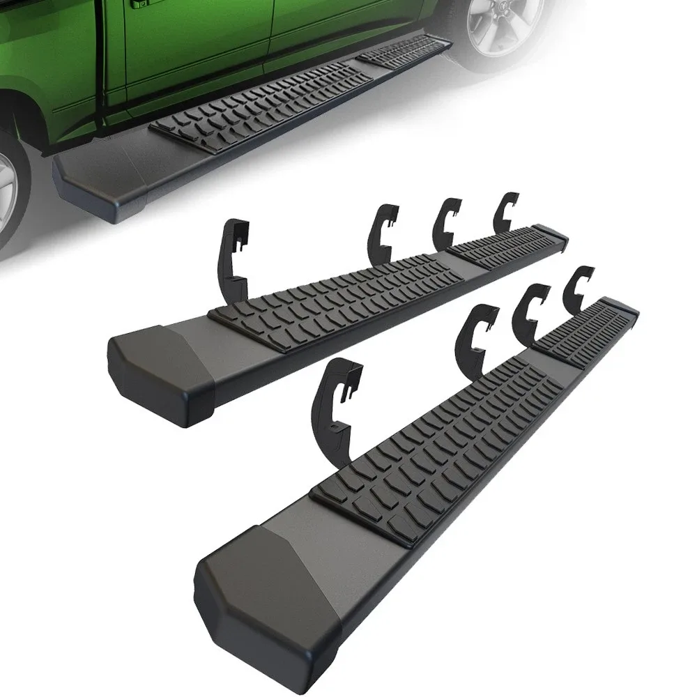 Bumpers & Grille Guards 6" black 1 pair