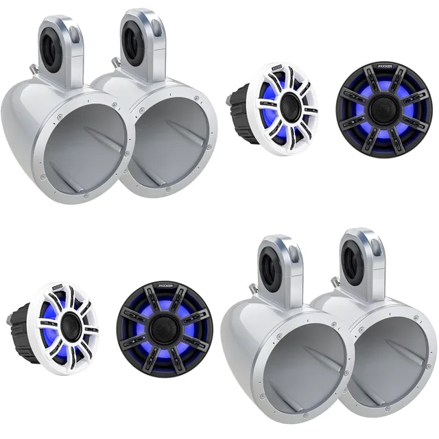 Audio Components 2 pair white 28mm