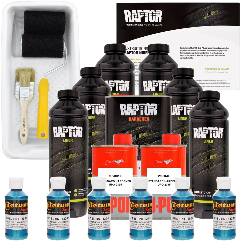 Truck Bed 6 liter blue 3 oz