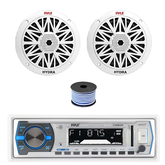 Stereo Receiver 6.5" 200 watt bluetooth
