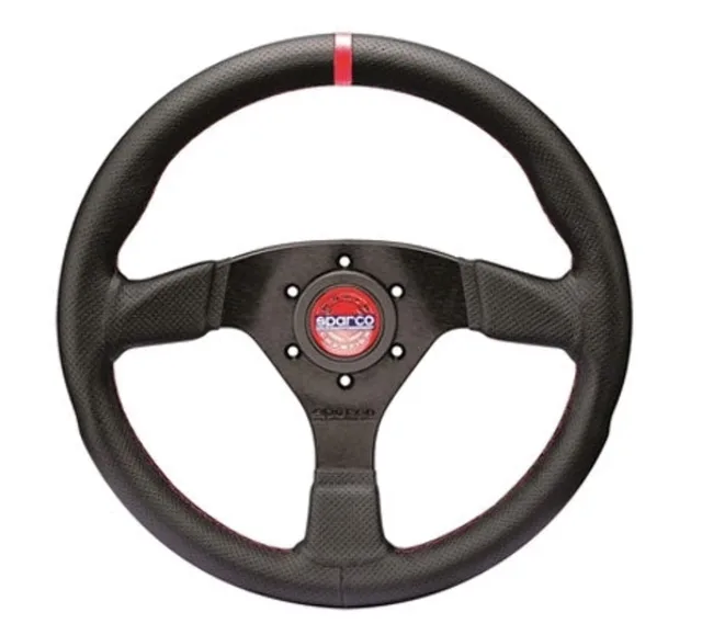 Steering Wheel black red 3 lb