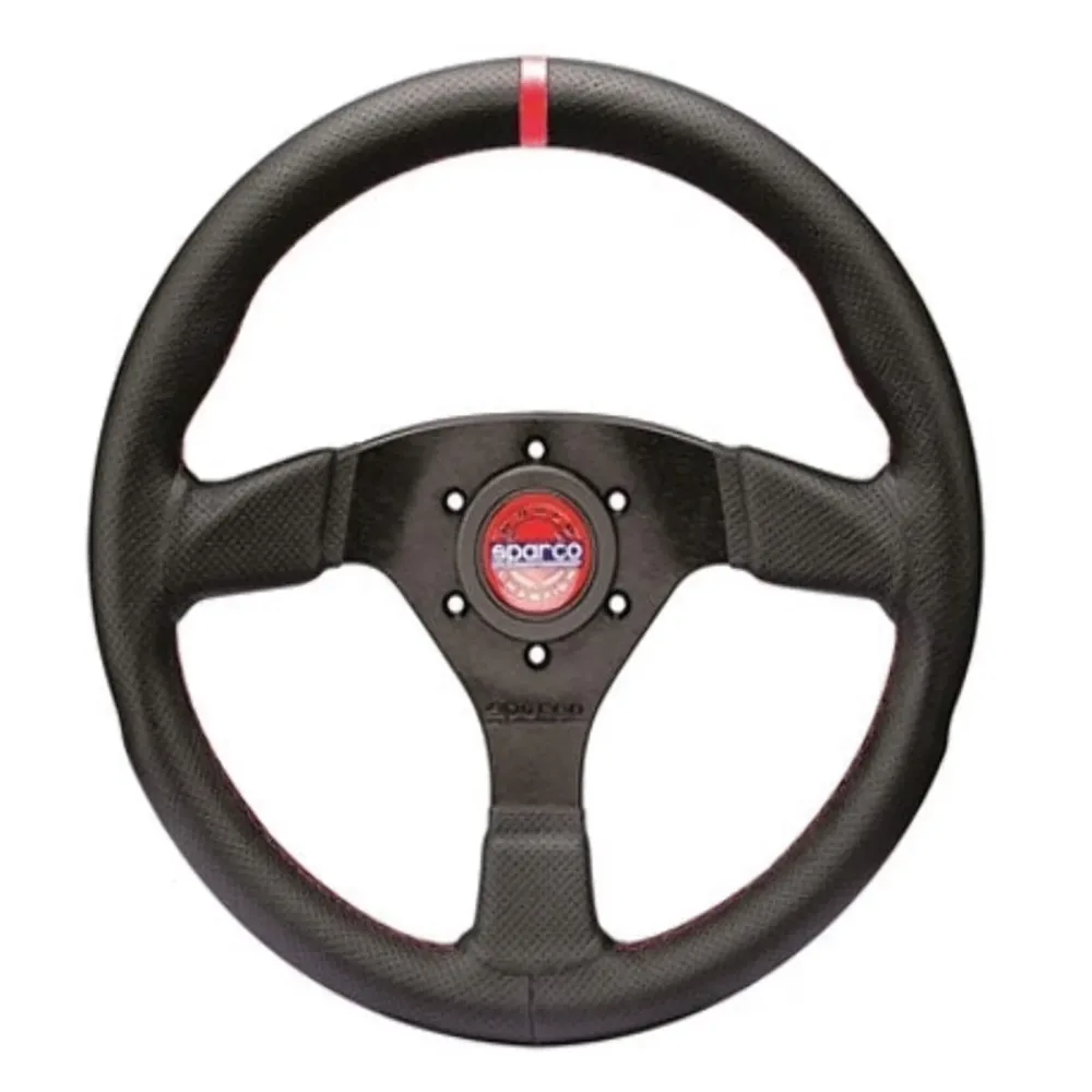 Steering Wheel black red 3 lb