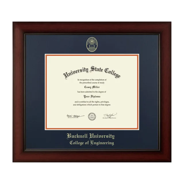 Diploma Frame orange 10w 18w