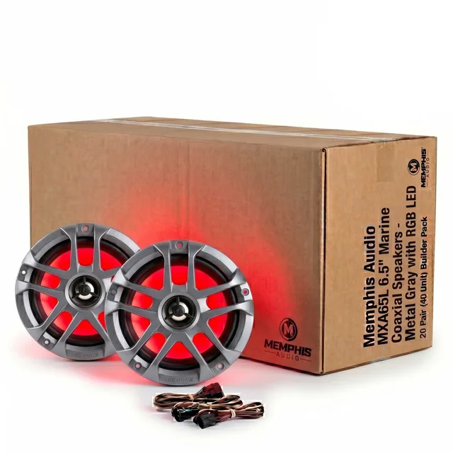 Memphis Audio 6.5" 20 pairs led