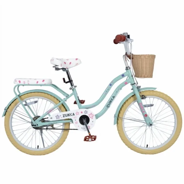 Girls Bike 20 inch adjustable green