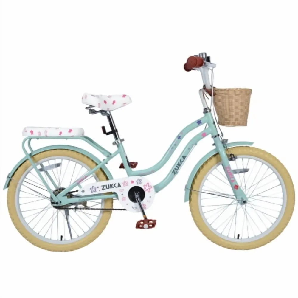 Girls Bike 20 inch adjustable green