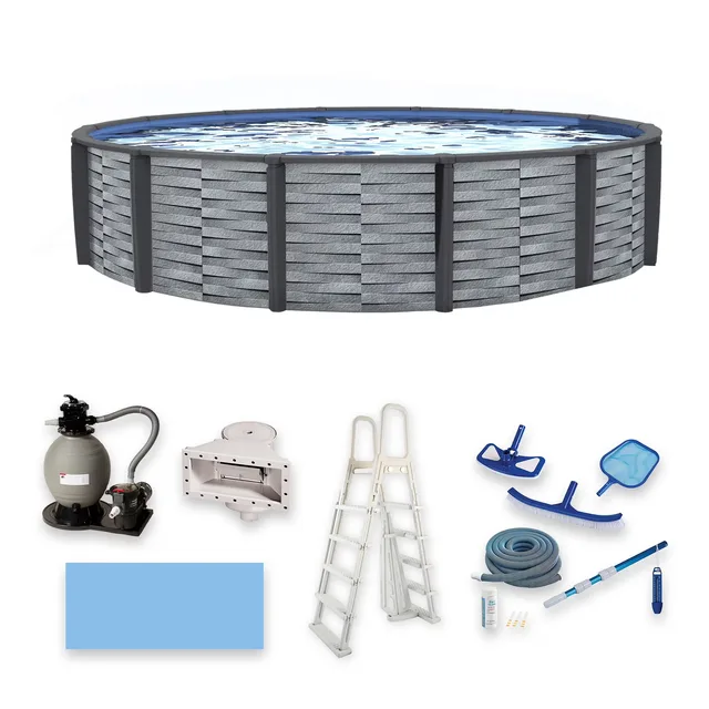 Swimming Pool blue gray
