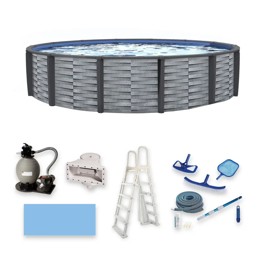 Swimming Pool blue gray