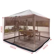 Tent black 300cm