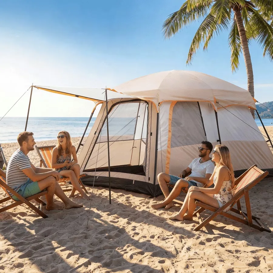 Camping Tent 6 person weatherproof