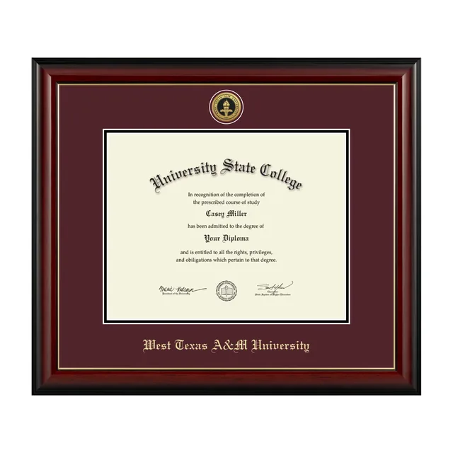 Diploma Frame black 14w 22.2w