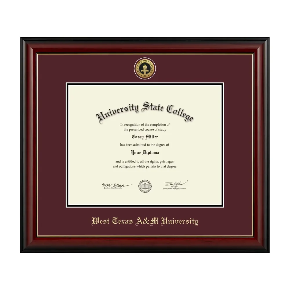 Diploma Frame black 14w 22.2w