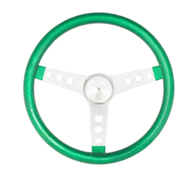 Steering Wheel green 846215" 15"