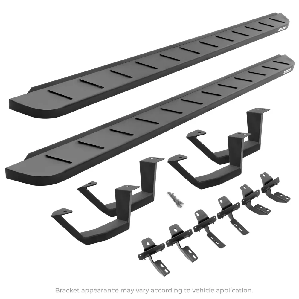 Bumpers & Grille Guards 2 pairs black