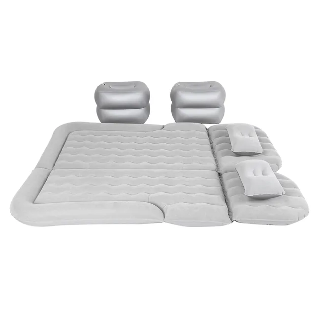 Inflatable Bed gray portable