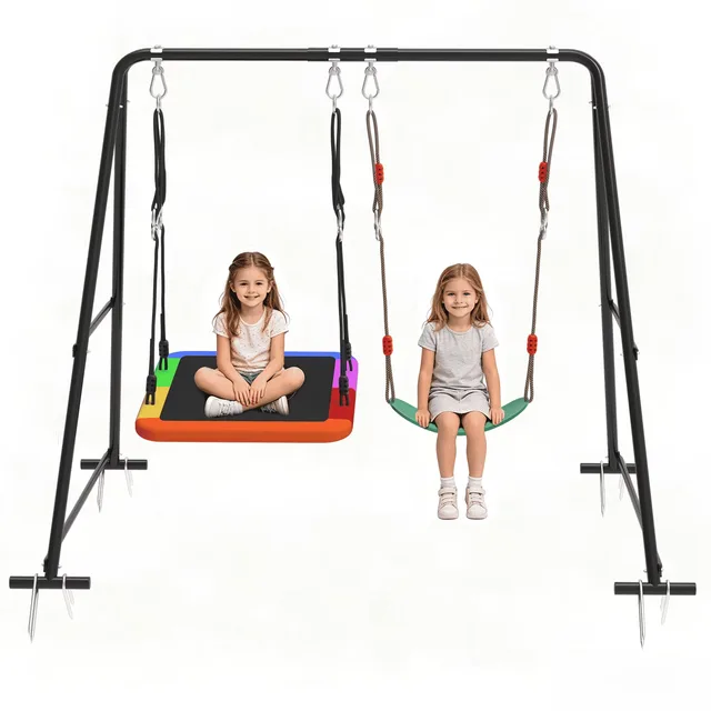 Backyard 440lbs heavy-duty black