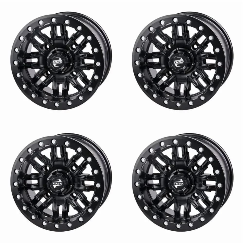 Beadlock Wheel 4 pack black 16"
