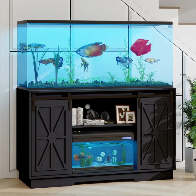 Fish Tank 55-75 gallon 1100 lbs 28 gallons