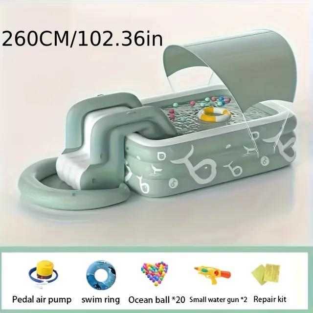Swimming Pool 102.36 inch 6 people 0.5mm