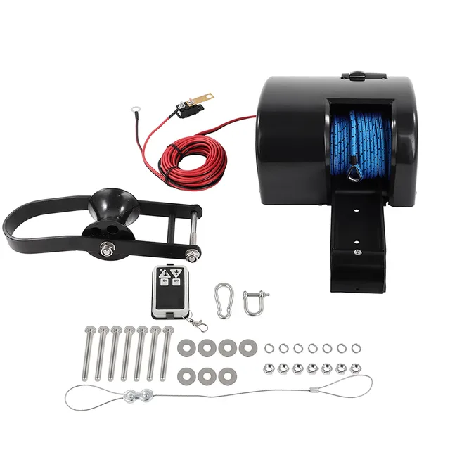 Winch 12v 24ft 35 lb