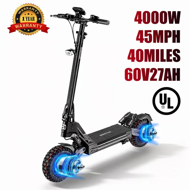Electric Scooter 4000w 11" 60v