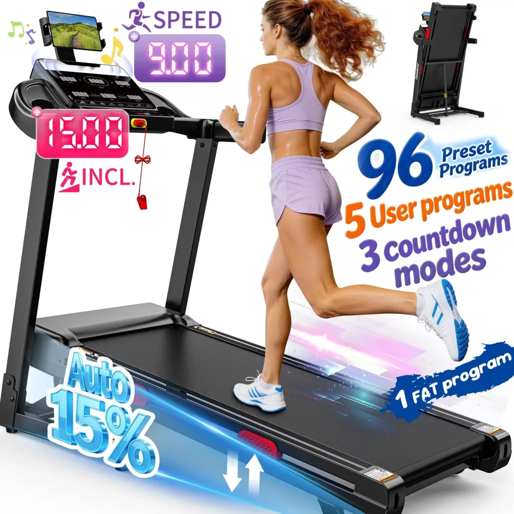 Walking Treadmill 3.75hp 330lb folding