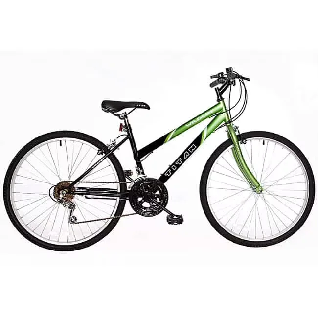 Mountain Bike green black 26"