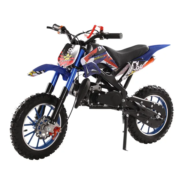 Motorcycle blue 10 inch 47.2 inches
